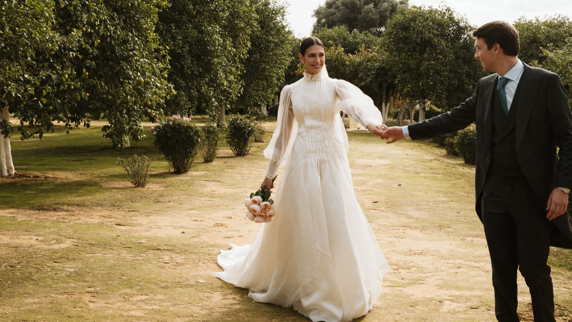 El secreto de Ana: la novia sevillana que escondía bajo su vestido una falda de encaje francés