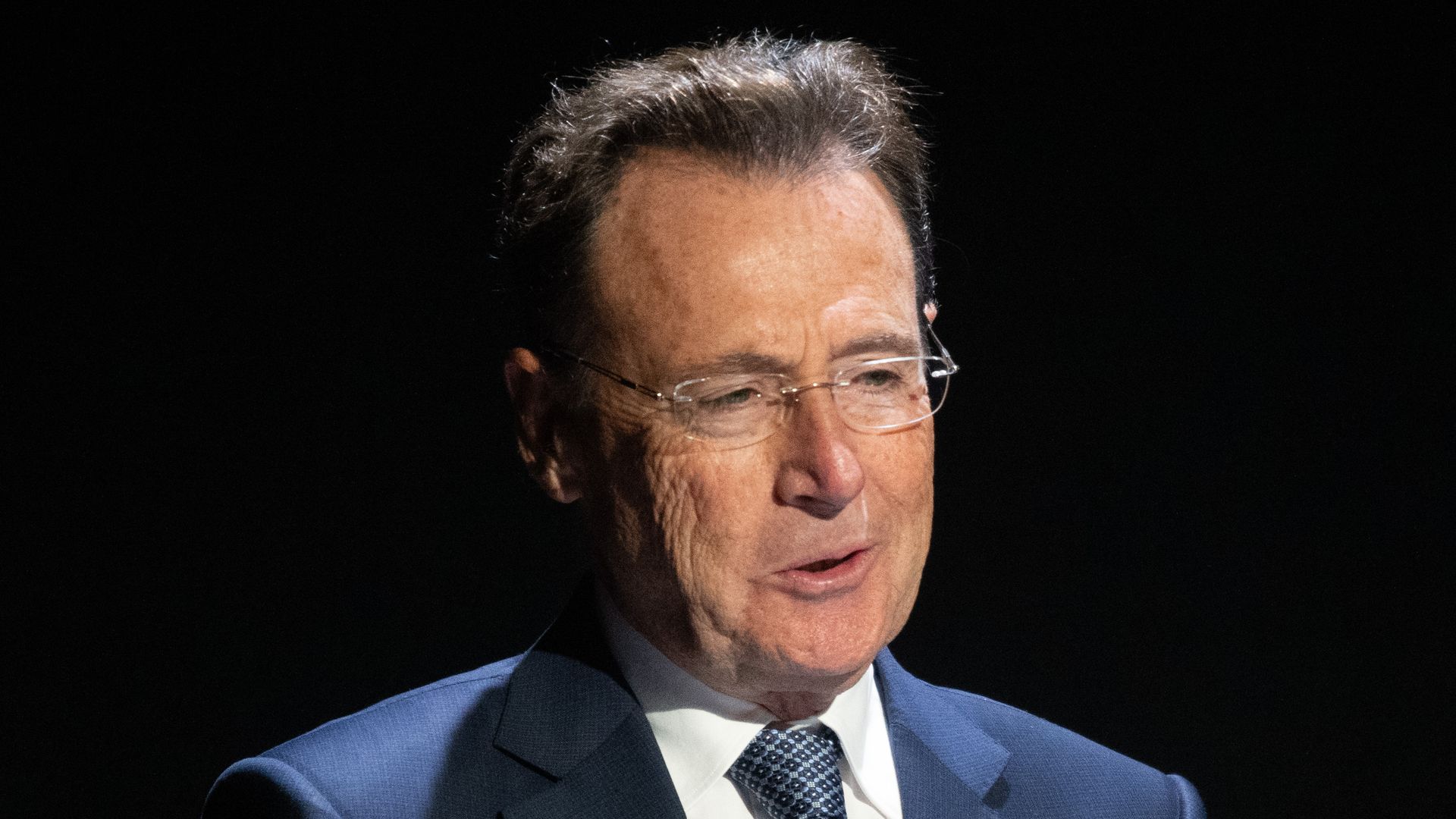 Matías Prats, durante unos premios en Madrid