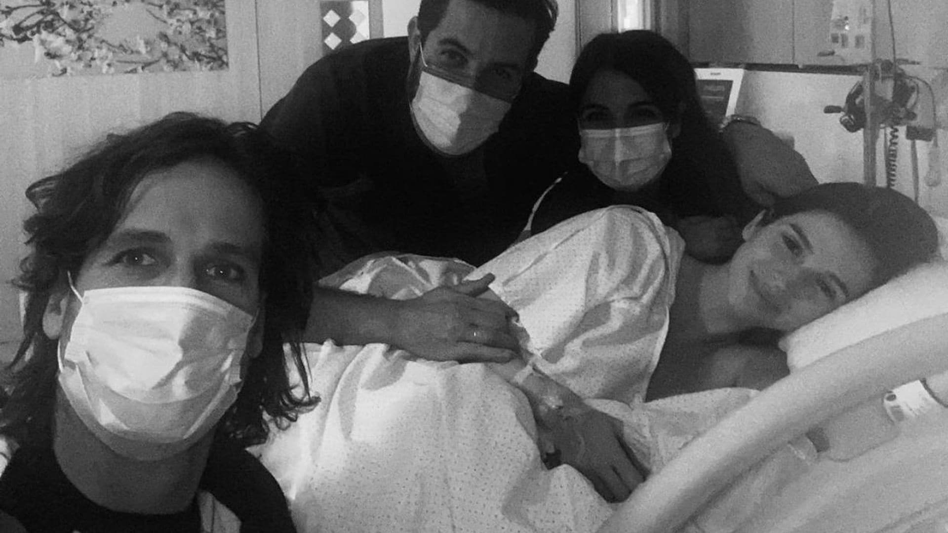 Primeras imágenes de Feliciano López y Sandra Gago con su hijo Darío