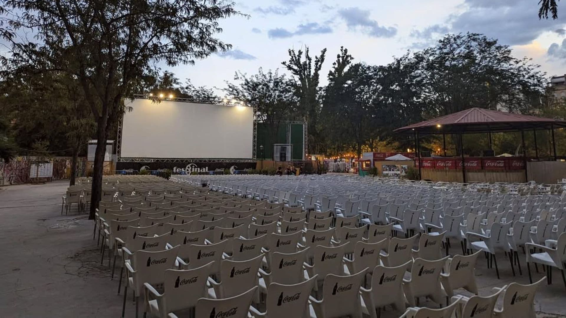 Cine de verano en el parque de La Bombilla, Fescinal Madrid
