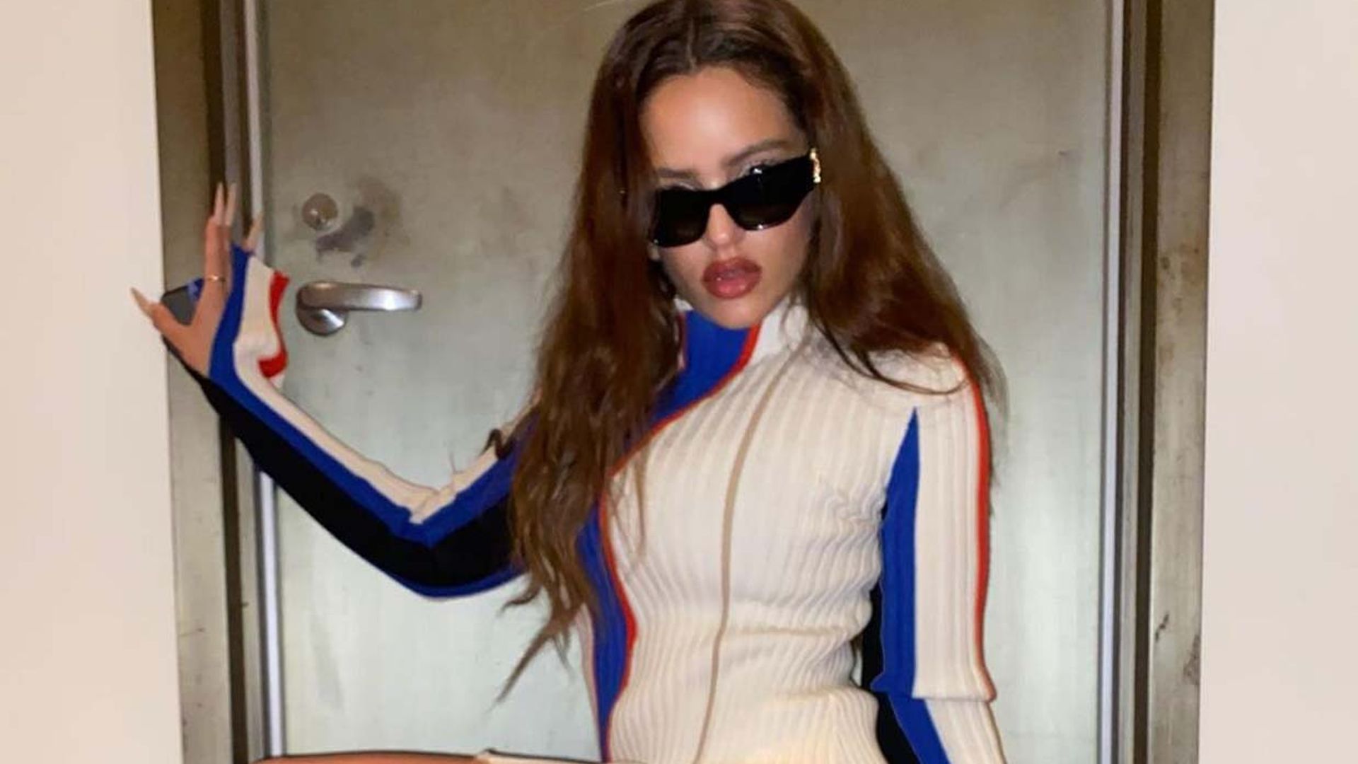 Rosalía y el vestido de punto deportivo con vocación de convertirse en viral