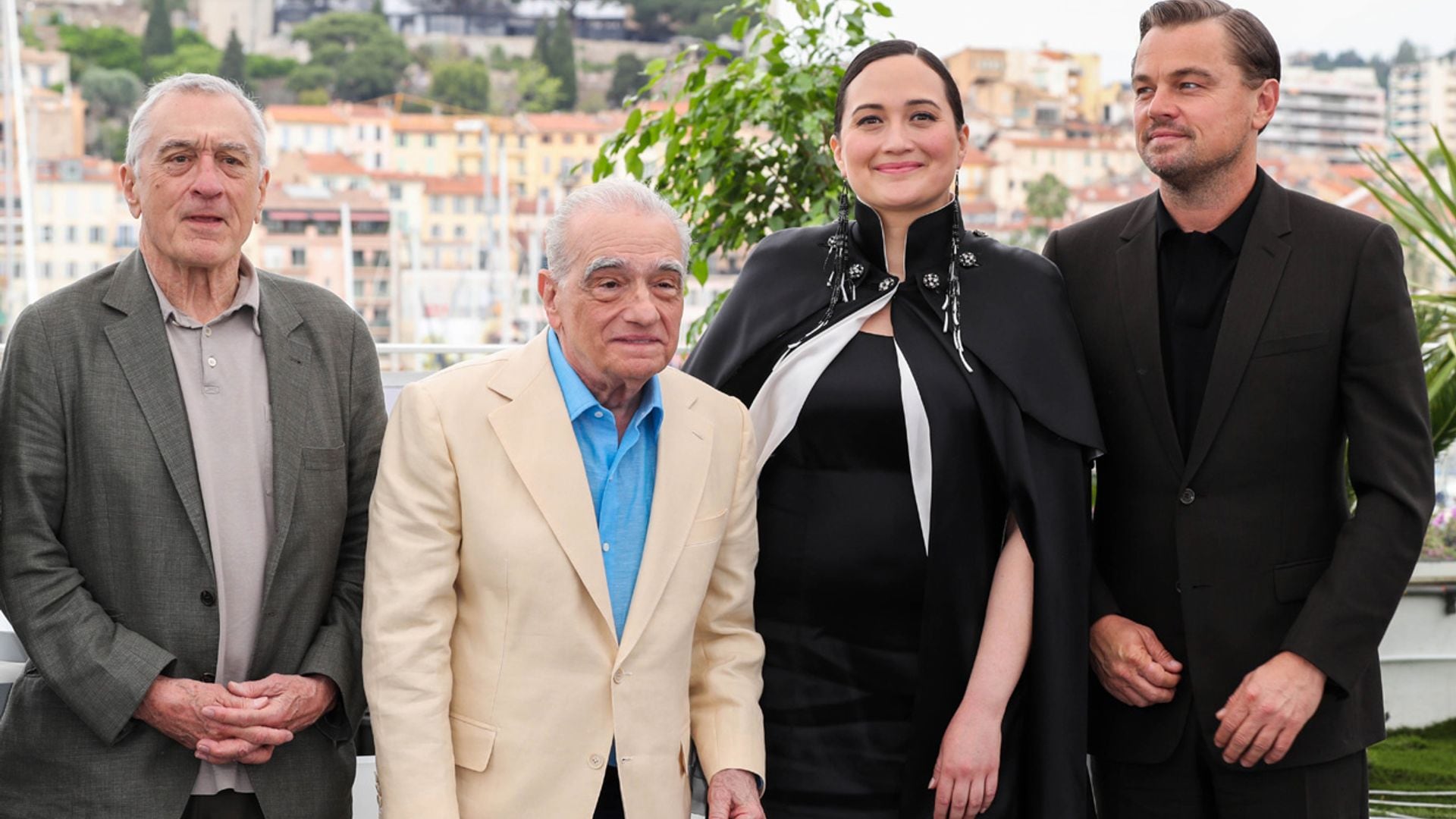 Leonardo DiCaprio, Martin Scorsese y Robert De Niro, juntos en Cannes en una imagen de película