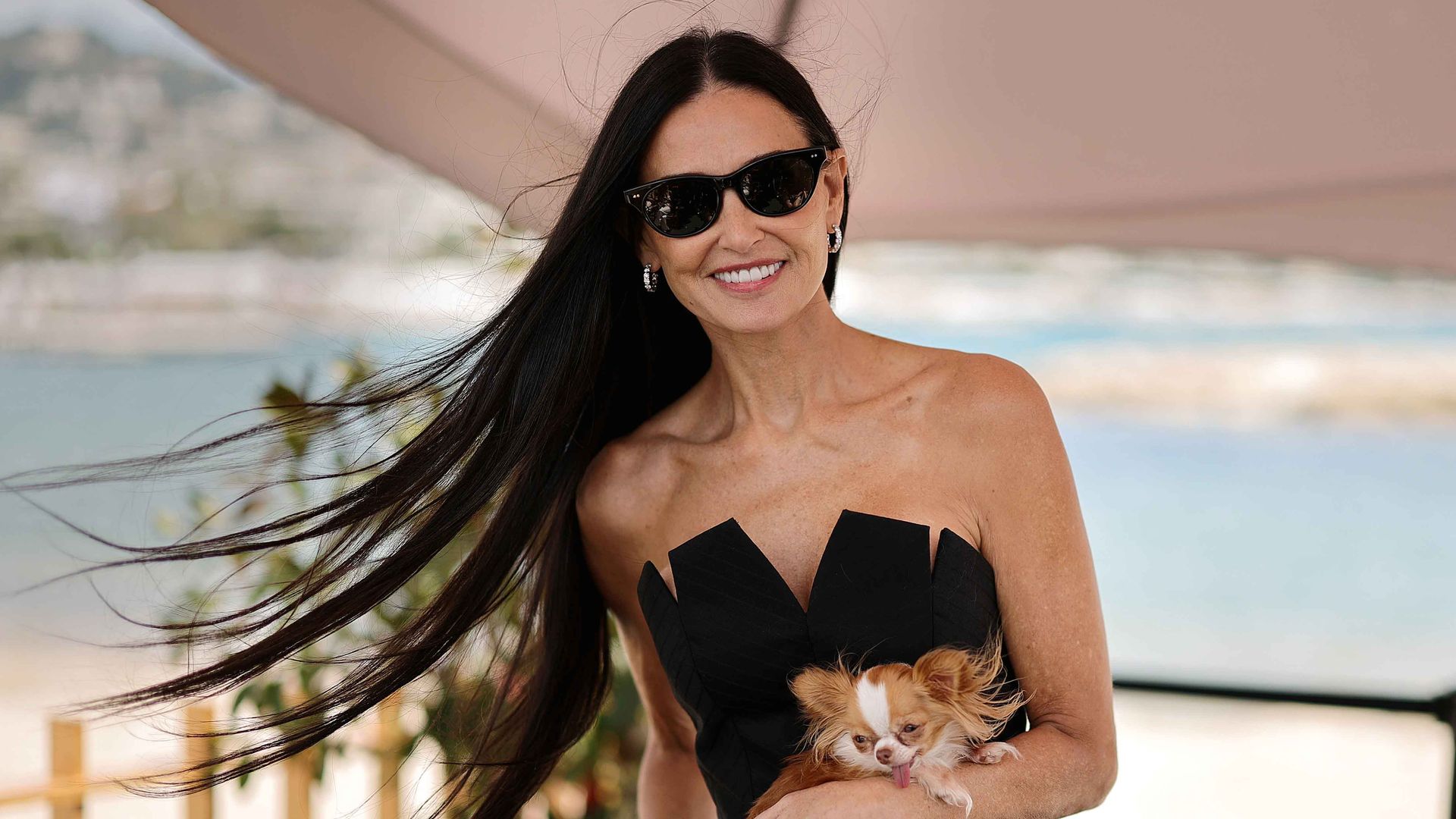 HOLA 4169 Demi Moore en el festival de Cannes