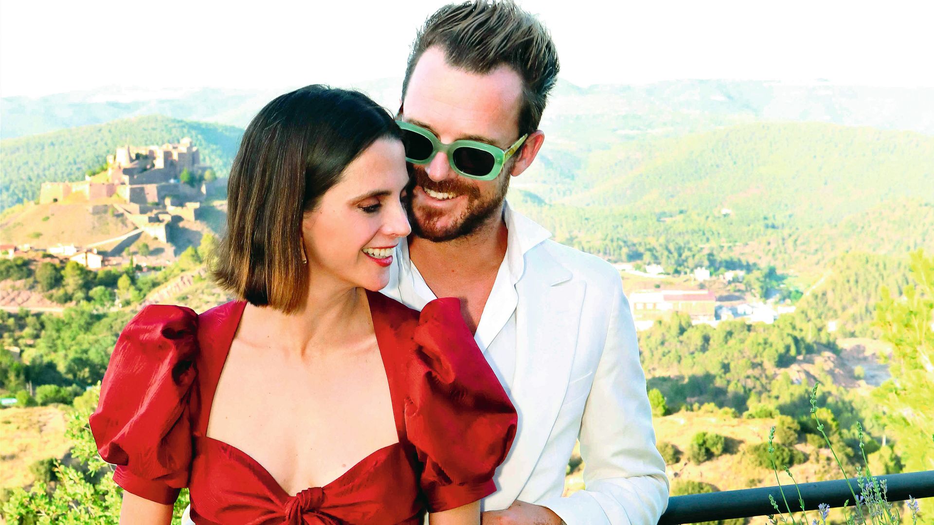 Evento en el Vilar de la Duquesa. Macarena Gomez y Aldo Comas.