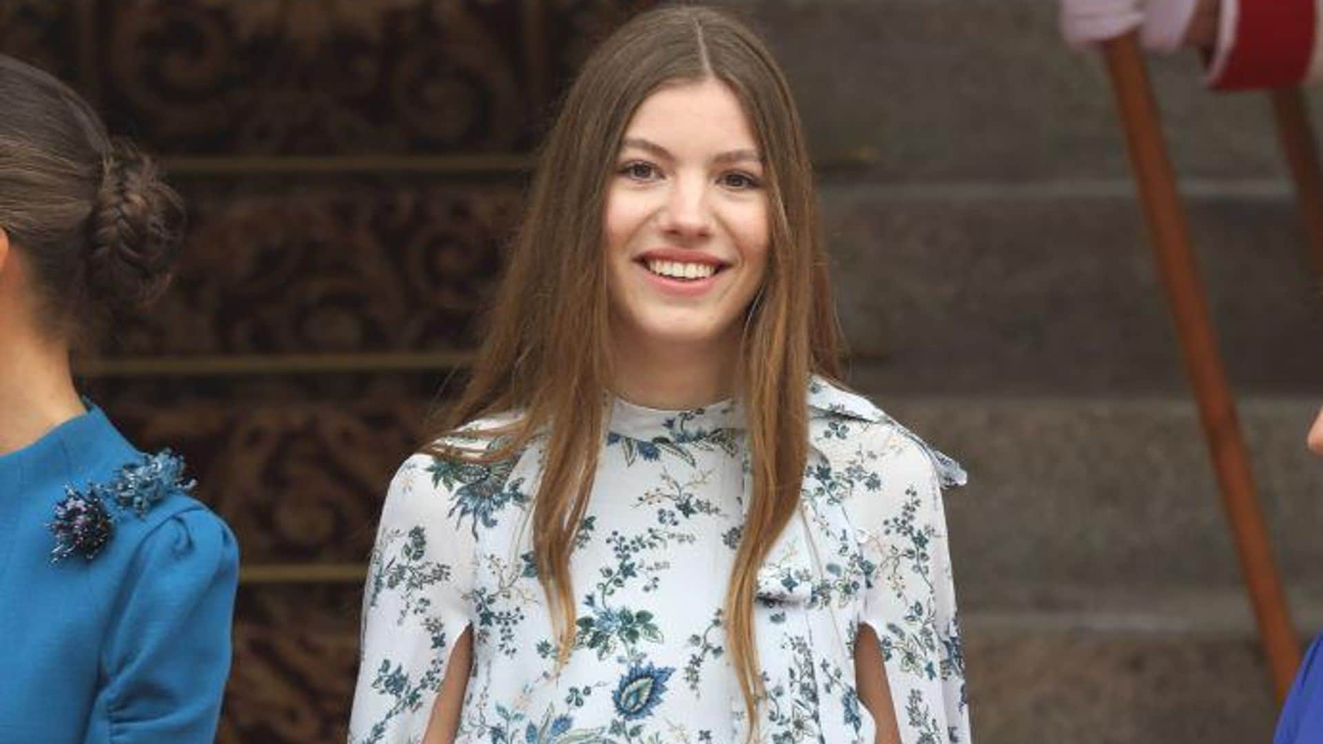La infanta Sofía de España celebra sus 17 años con el cariño de su familia a la distancia