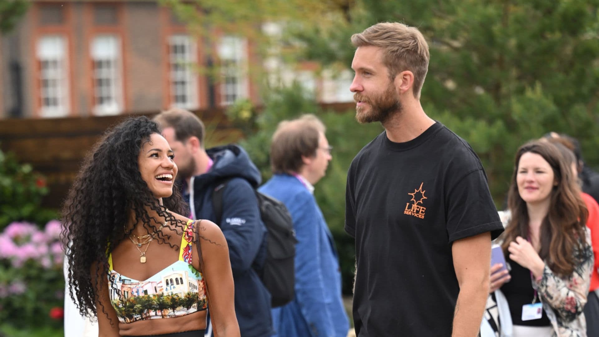 Calvin Harris y Vick Hope ya son marido y mujer