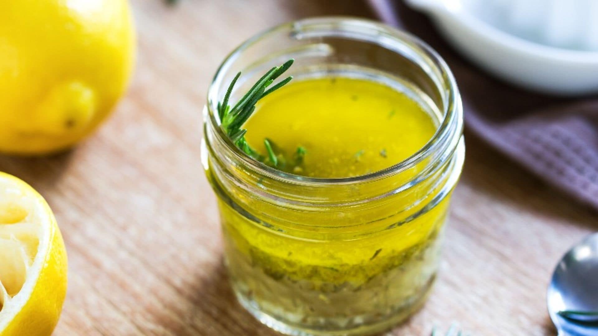 Vinagreta de ajo y limón