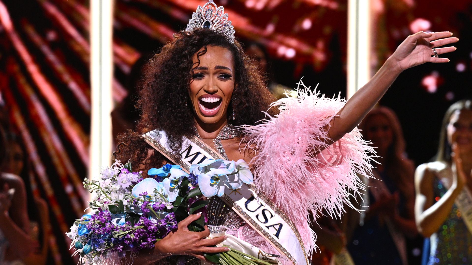 Miss Virginia USA 2026 Justus Kelley is coronada Miss USA 2026