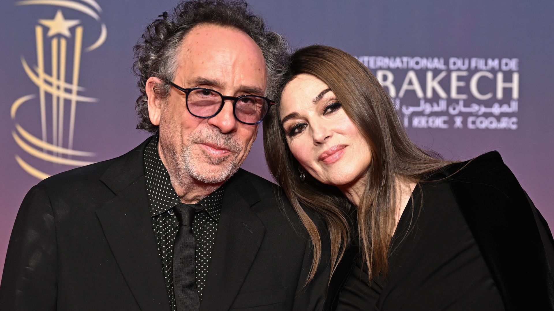 Tim Burton y Monica Bellucci tuvieron una relación pública de dos años.