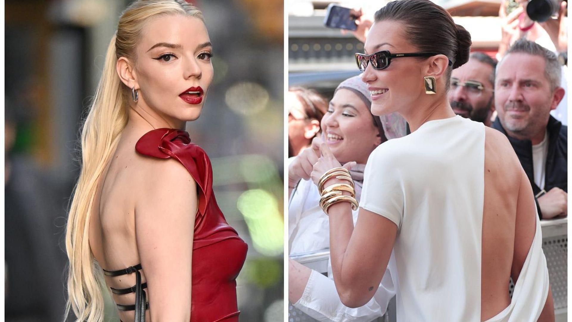 ‘Backless’, la tendencia elegida por Anya Taylor-Joy, Bella Hadid y Nicky Hilton