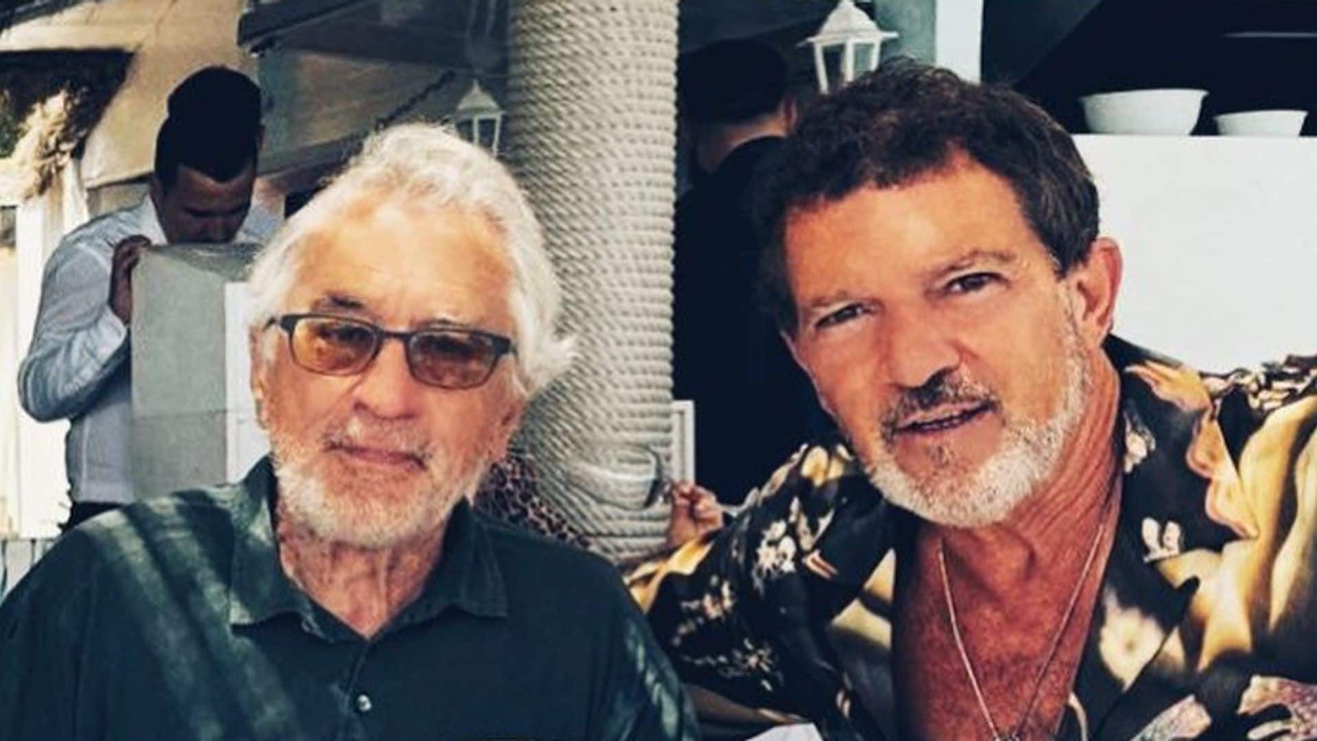 El plan de Antonio Banderas y Robert de Niro con sus chicas en Marbella