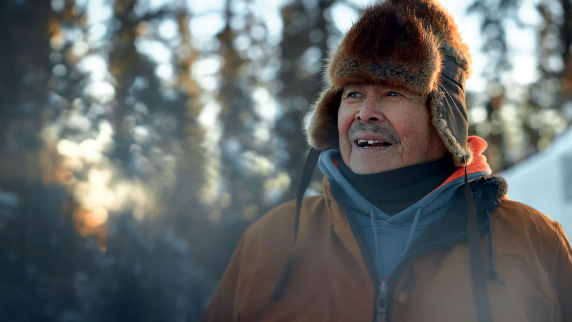 Jonas Sangris, former Chief of The Dene First Nation, Northwest Territories of Canadá