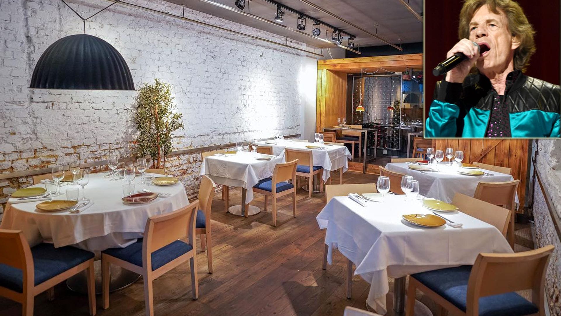 Así es el restaurante donde Mick Jagger cenó durante su visita a Madrid