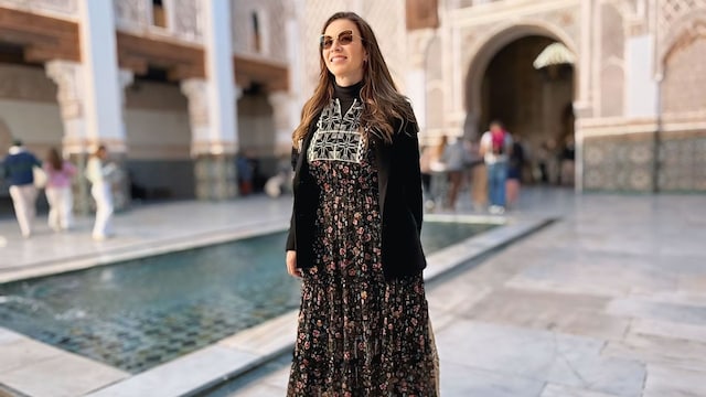 Ingrid Coronado en Marruecos.
