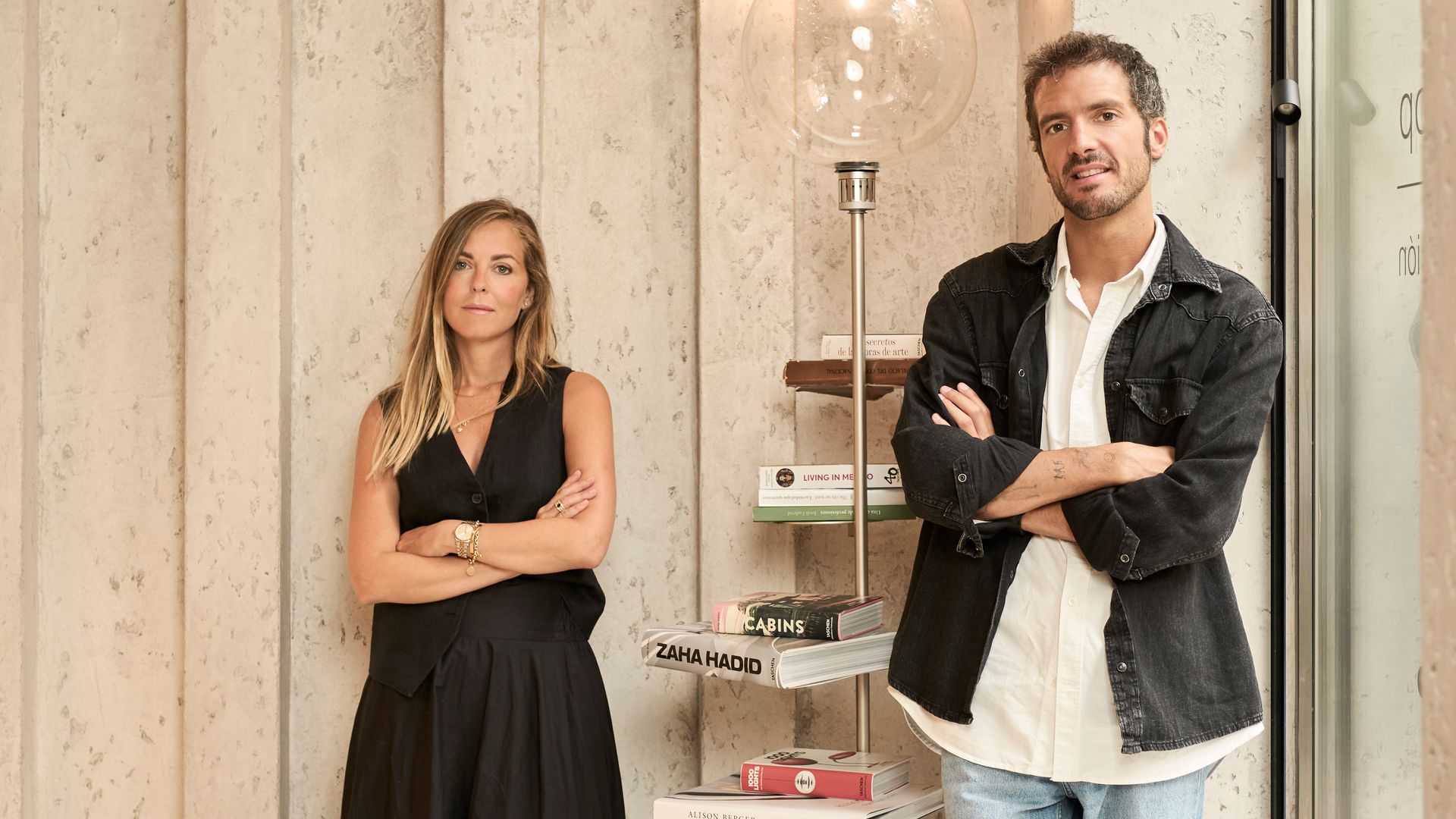 Retratos de los fundadores del estudio de iluminación POLIGHT.