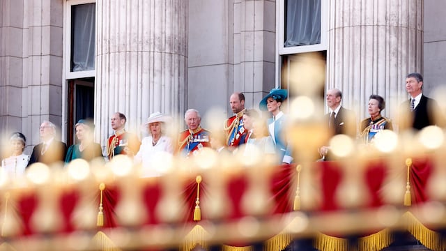 La Familia Real británica en el Trooping the Colour de 2025