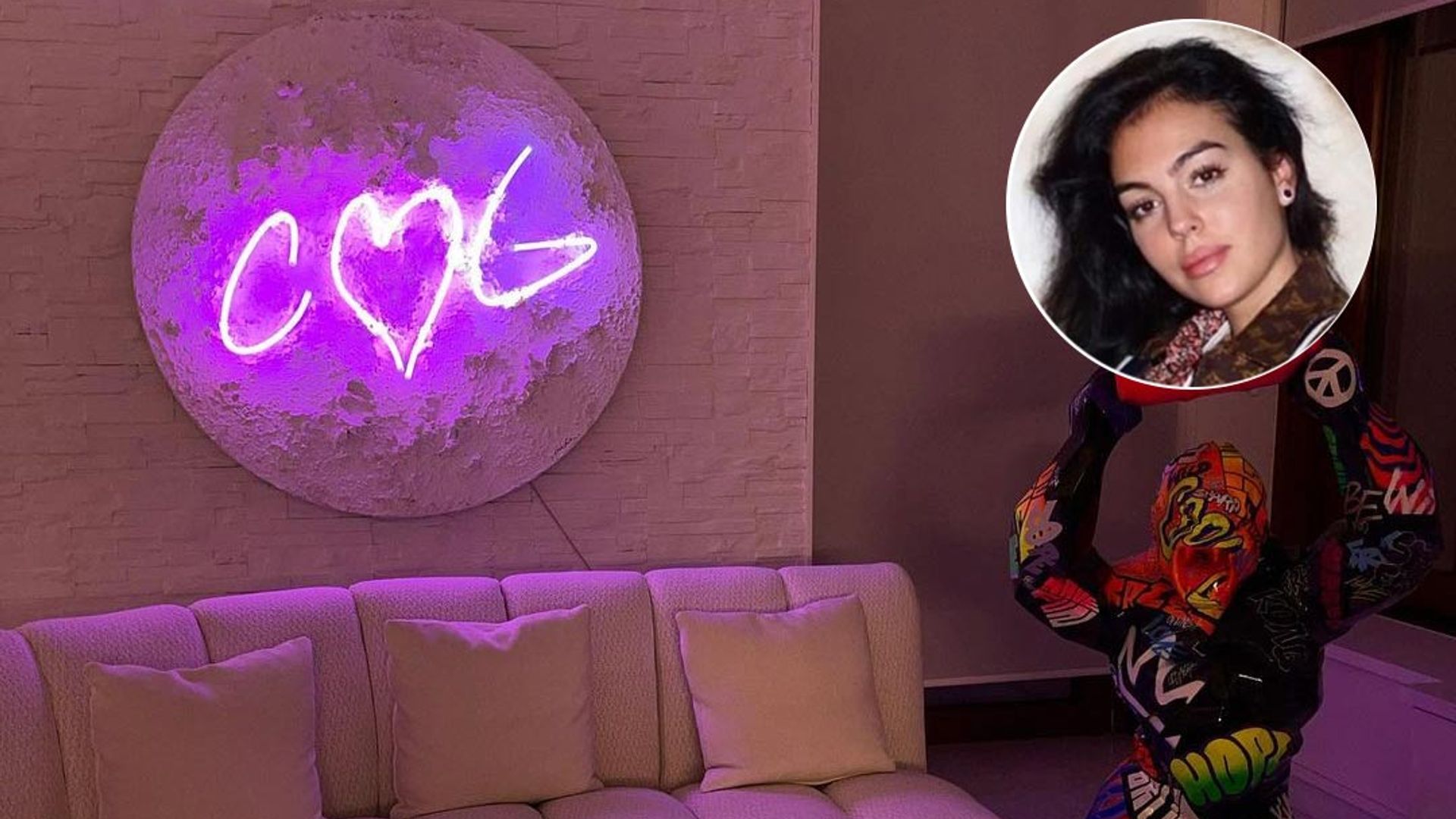 Georgina Rodríguez deja sin palabras a sus fans con las nuevas obras de arte de su casa