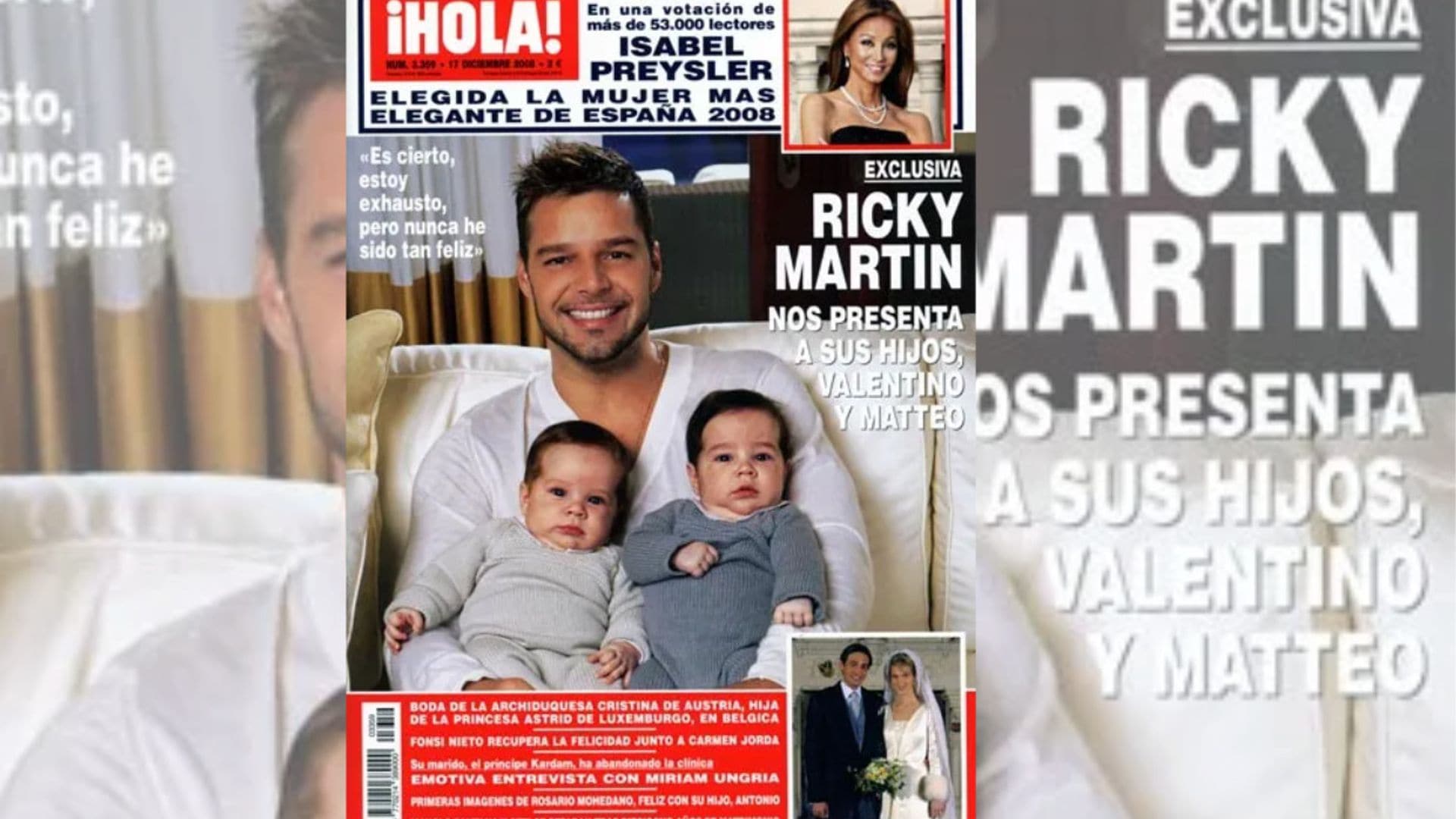 Ricky Martin y Jwan Yosef, un matrimonio que comenzó con un 'flechazo' artístico 2.0 y seis meses de mensajes