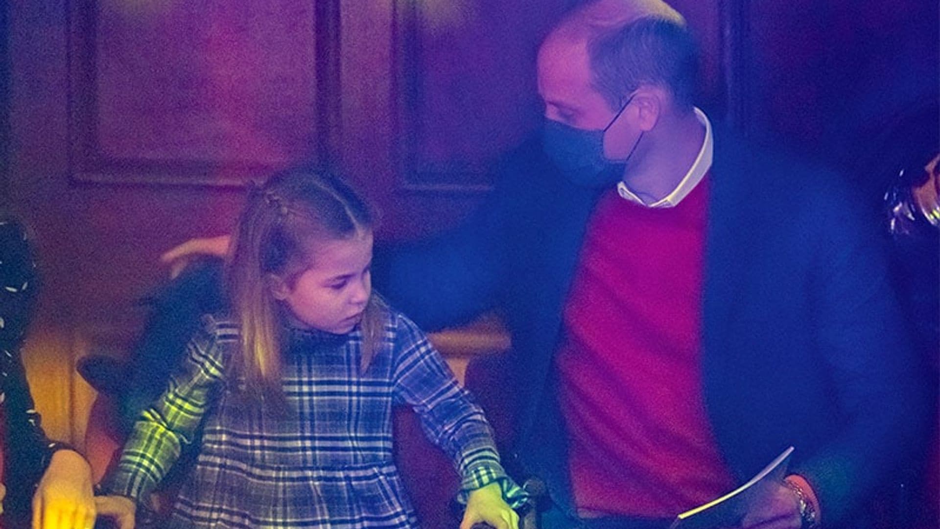 El Príncipe William y su salida a una fiesta con la Princesa Charlotte
