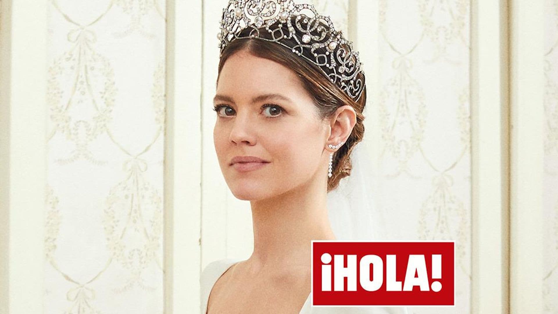 Isabelle Junot, primera imagen de la novia con su vestido de princesa