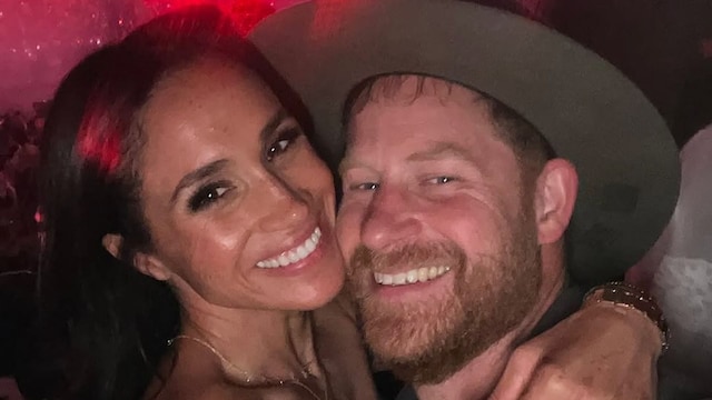 Meghan Markle y el príncipe Harry en un concierto de Beyoncé en mayo de 2025