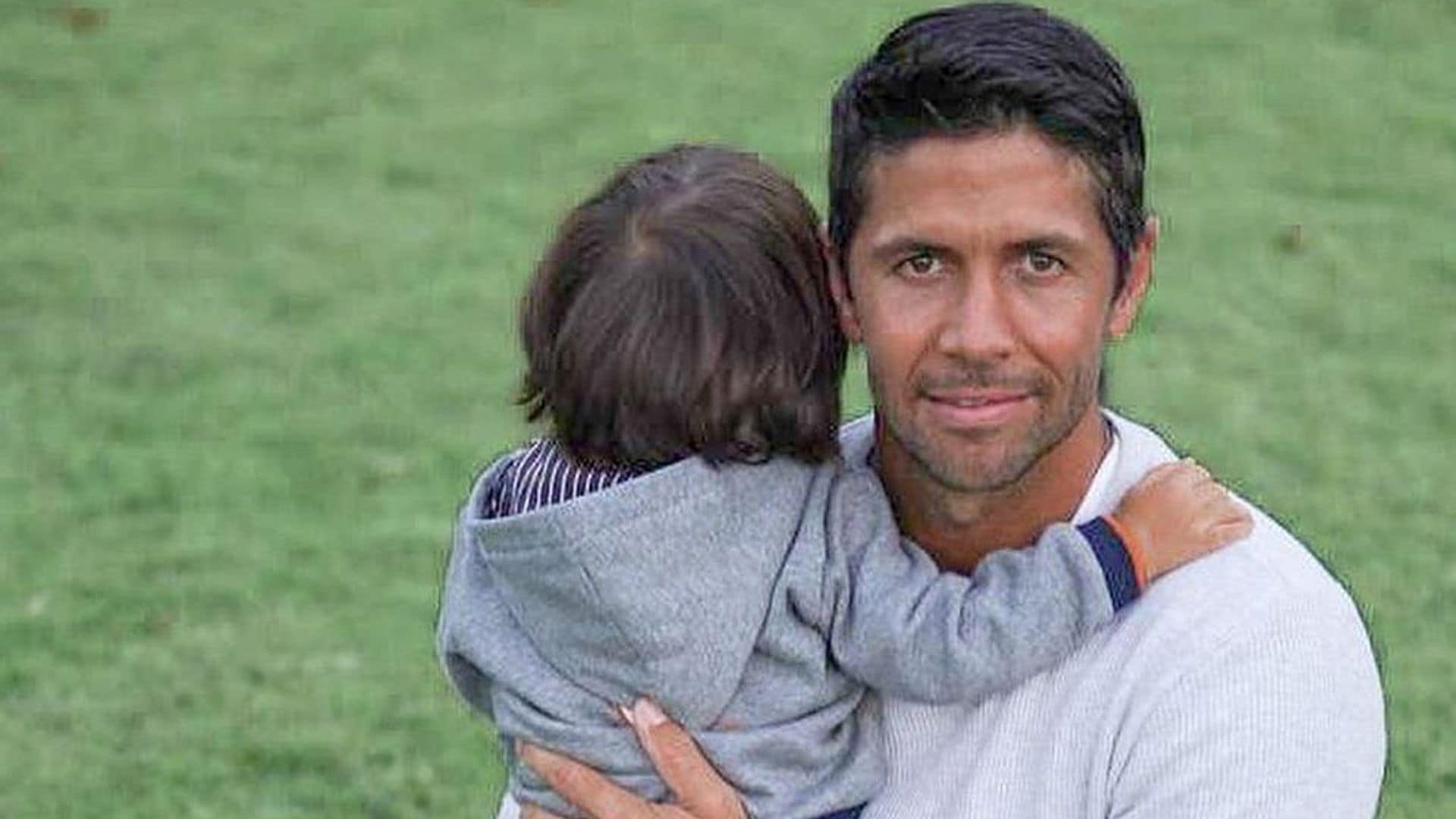 Un castillo hinchable para 'relajarse': la tarde de juegos de Fernando Verdasco con su hijo Miguel