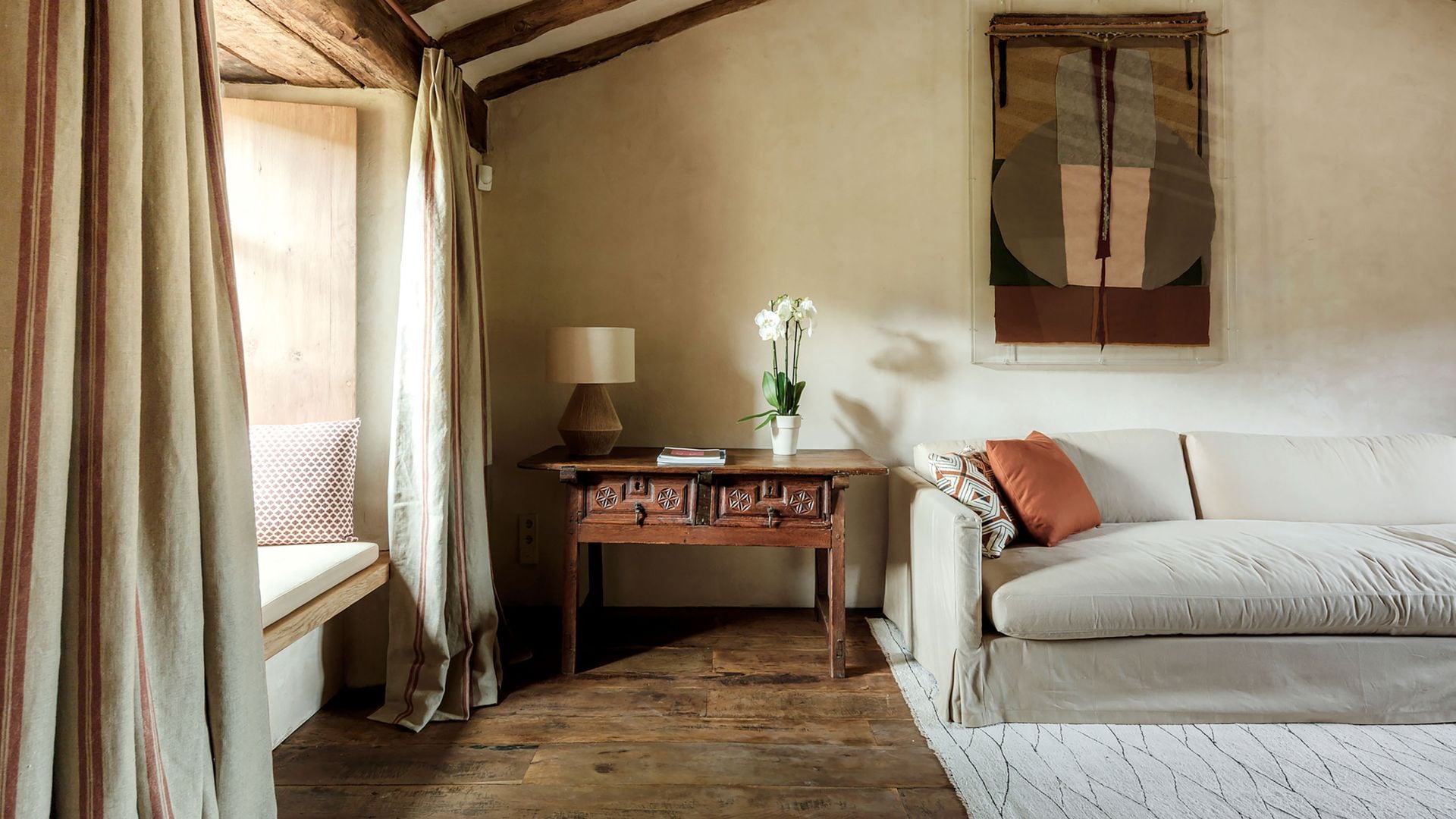 Vista del interior de la habitación de Pepe Gómez-Acebo