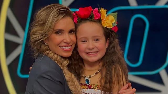 Michaela y Andy Escalona en el programa 'Hoy'