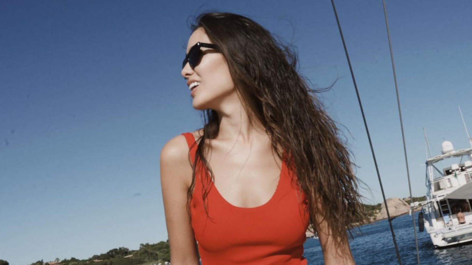Sharon Fonseca ha disfrutado de un verano inolvidable en Cerdeña, Italia.
