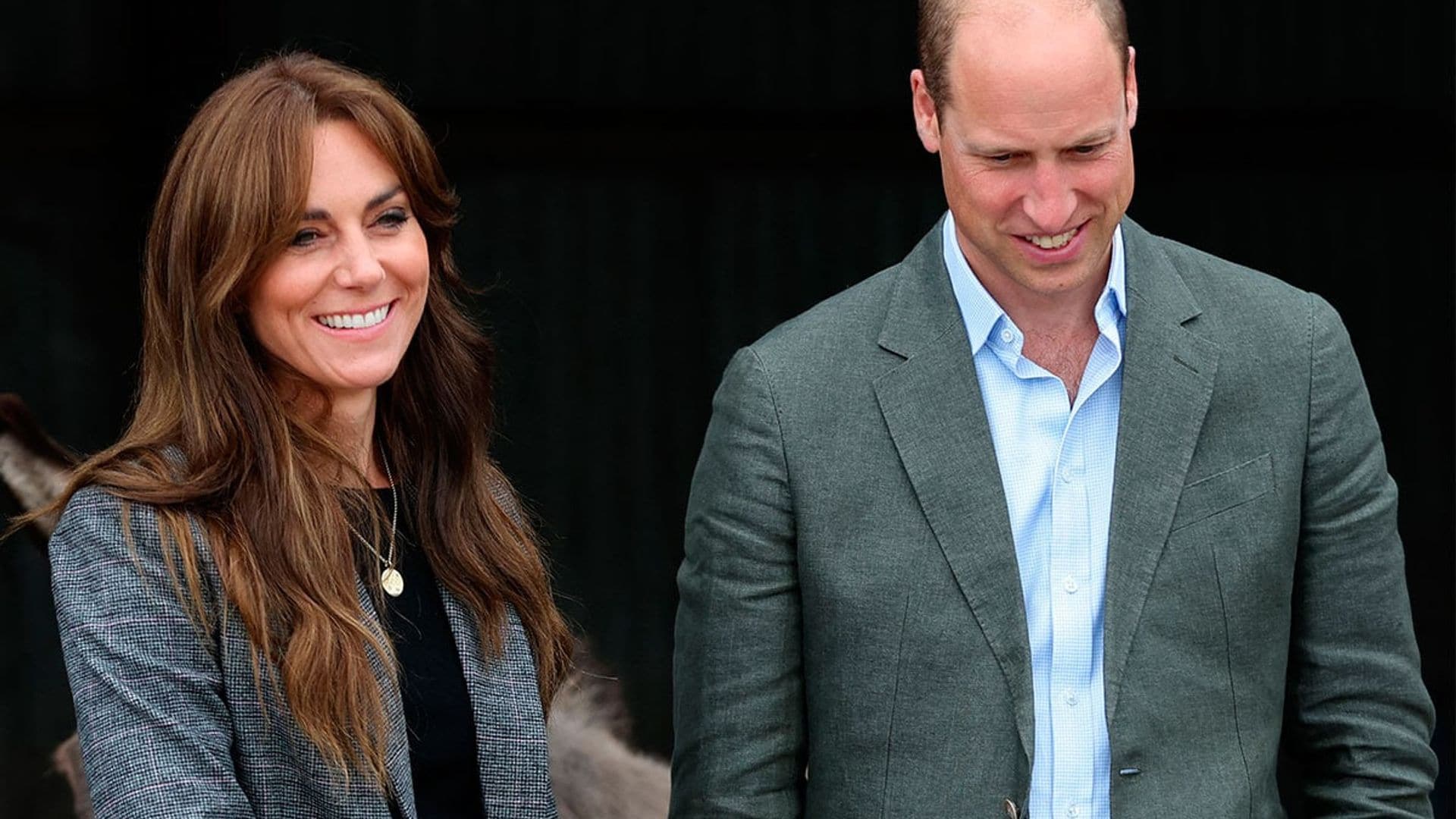 La agitada aparición del Príncipe William y Kate de Gales