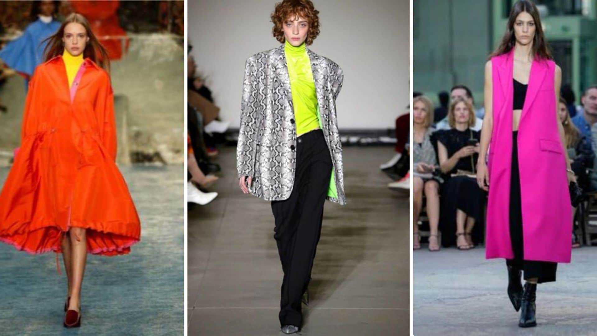 ¡Tendencia a la vista! En invierno también podrás usar colores neón