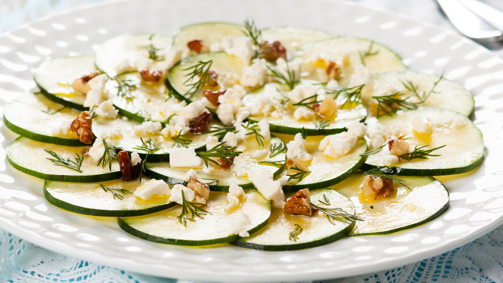 Carpaccio de calabacín