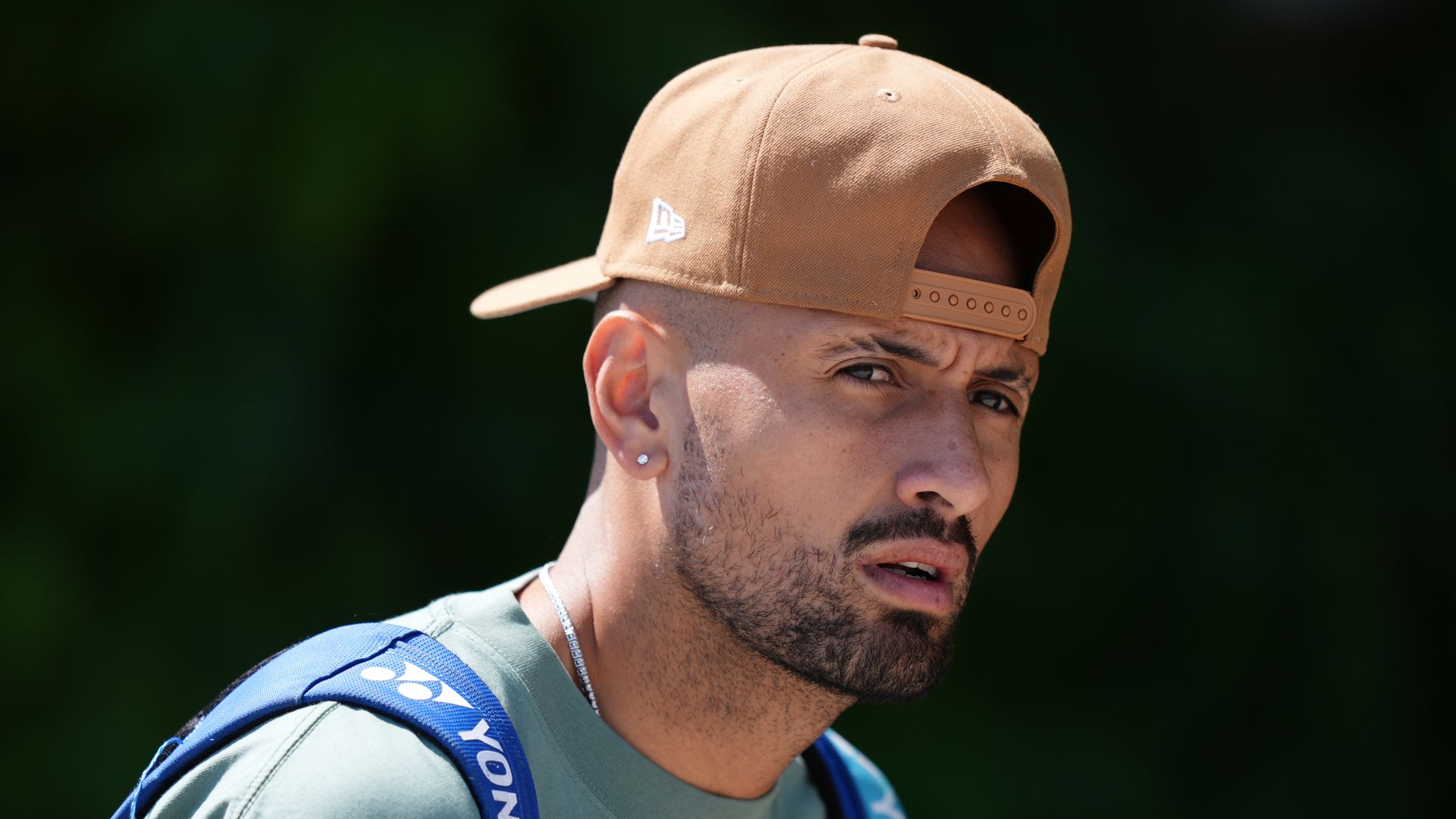 Nick Kyrgios durante uno de los campeonatos de tenis en Australia