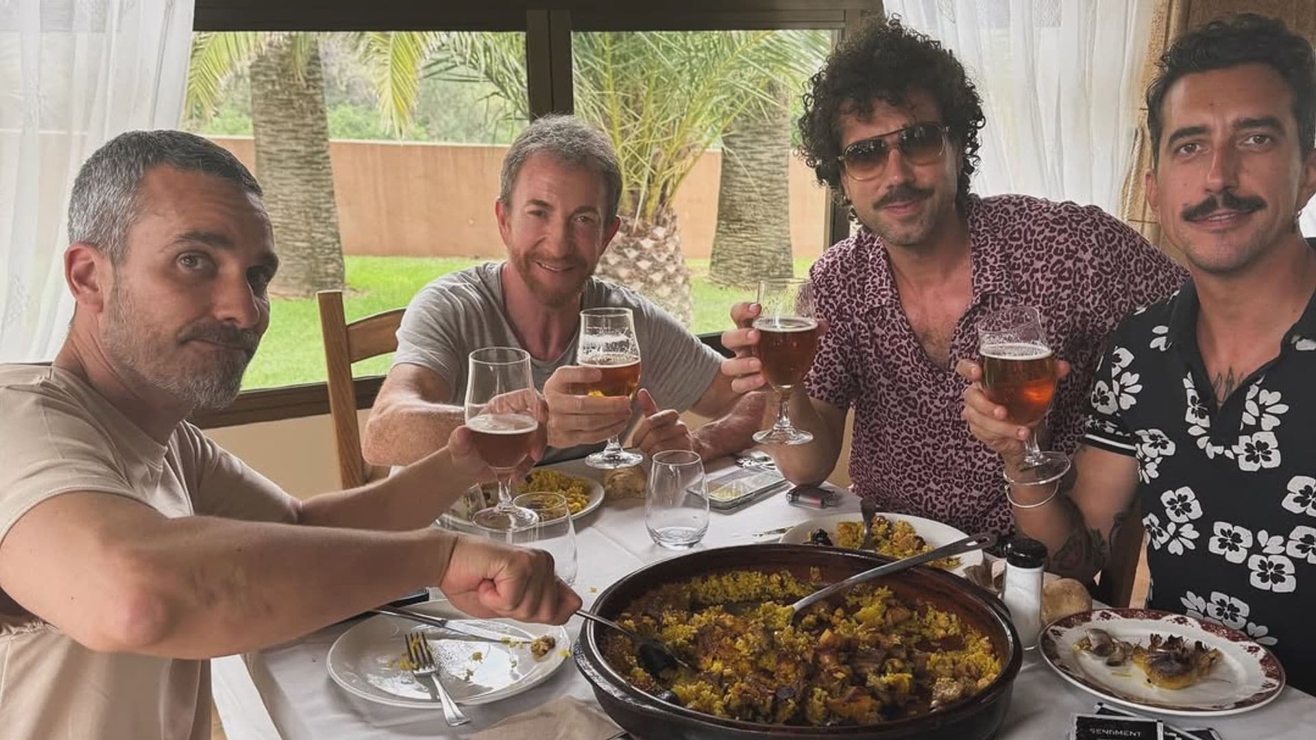 Pablo Motos comienzo durante sus vacaciones con Damián Mollá, Juan Ibáñez y Jorge Marron