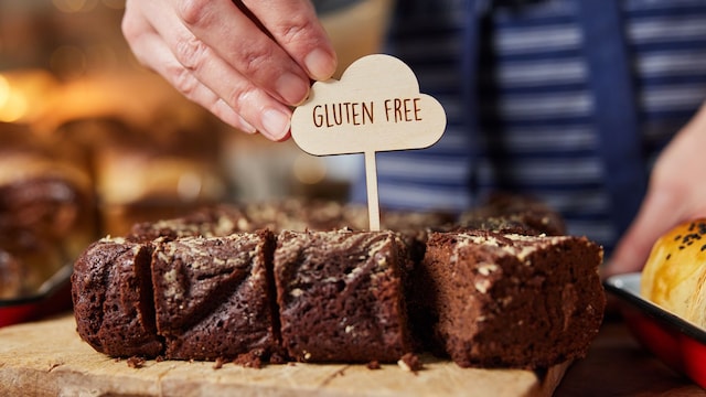 Brownie sin gluten
