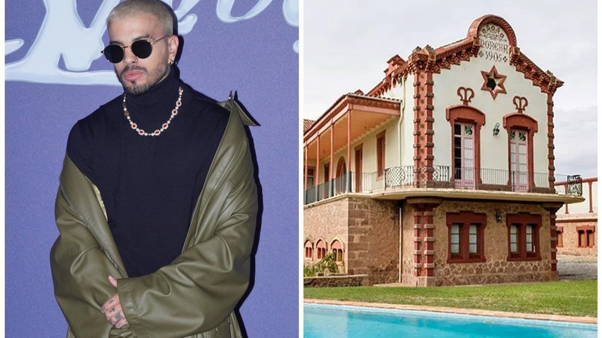 Rauw Alejandro ha puesto a la venta la casa que compró en España para vivir con Rosalía