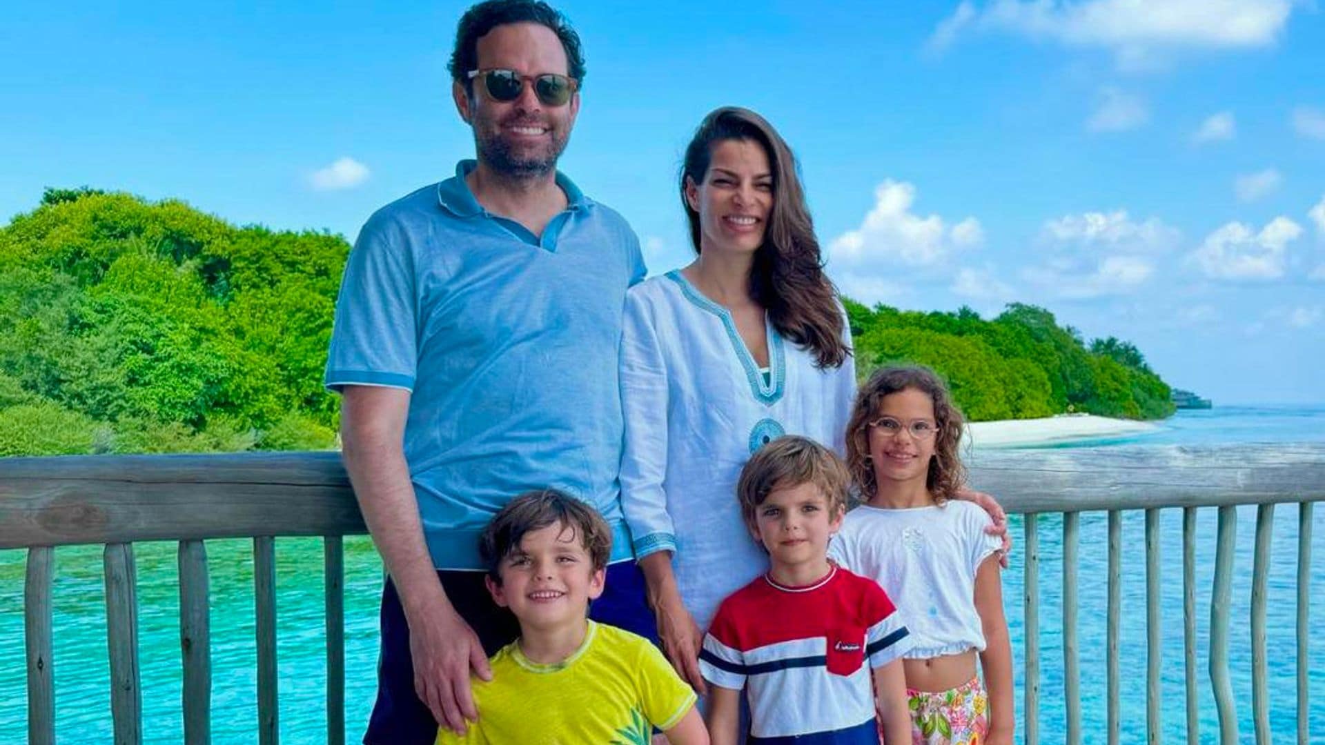 El increíble viaje de cumpleaños de Bárbara Coppel y su familia a las Maldivas