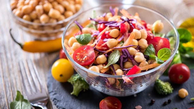 Ensalada de garbanzos