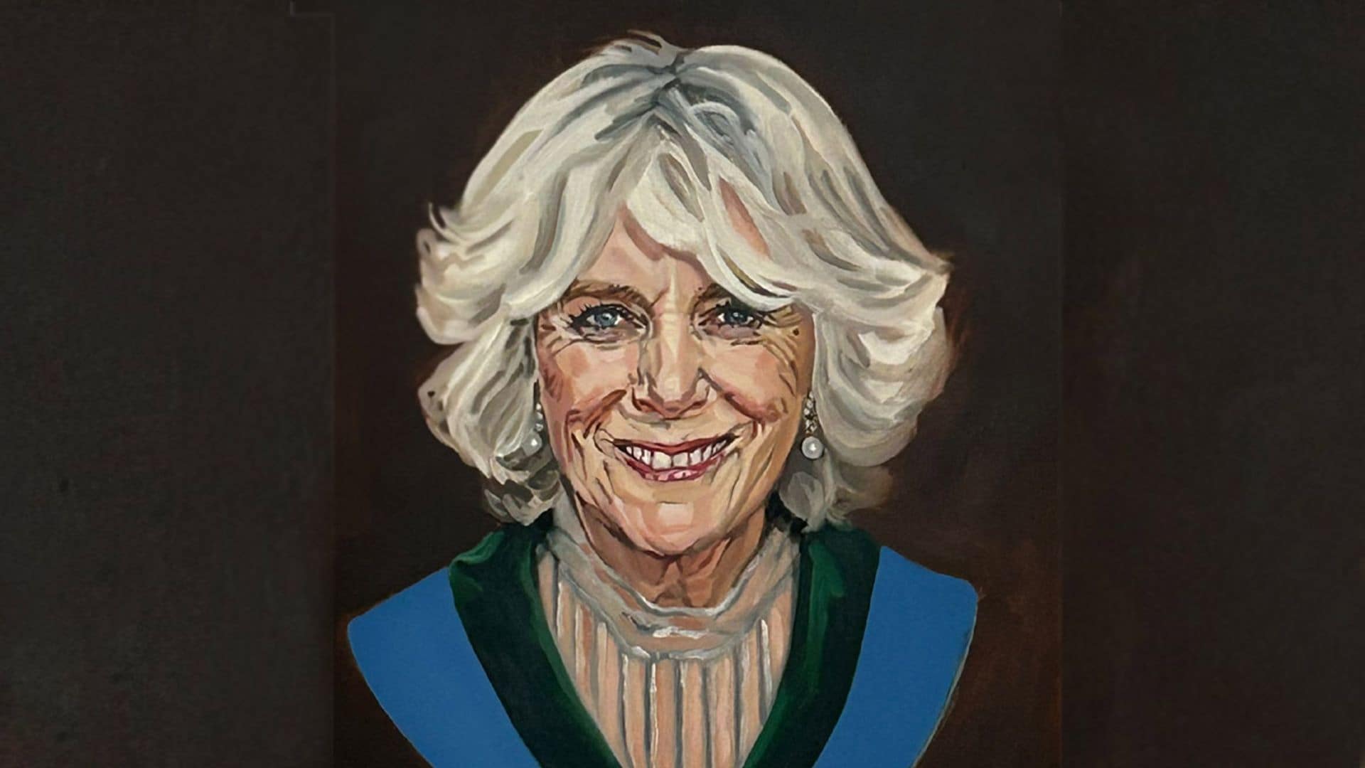 El nuevo retrato de la reina Camilla hecho por Mercedes Carbonell, la gaditana que inmortalizó a Charlotte