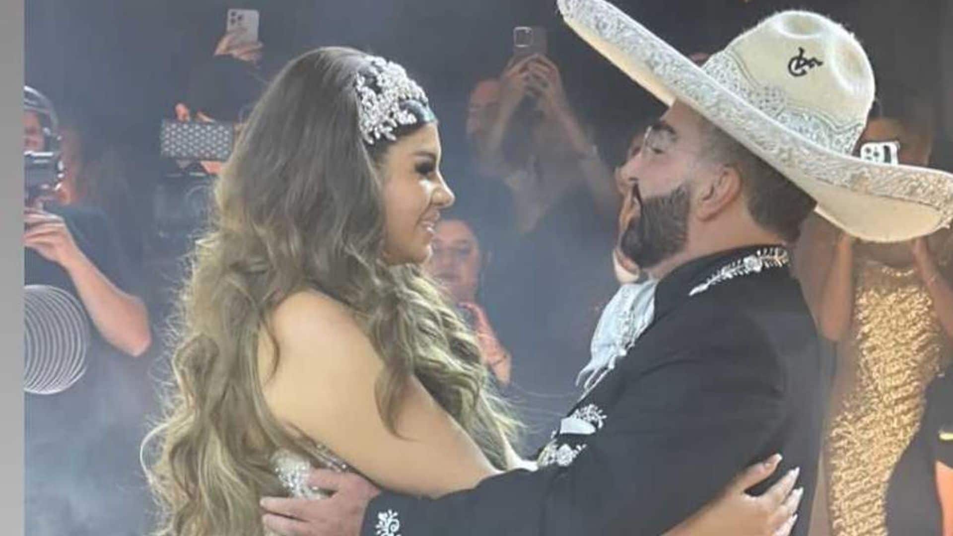 Así fue la romántica y lujosa boda de Vicente Fernández Jr. y Mariana González