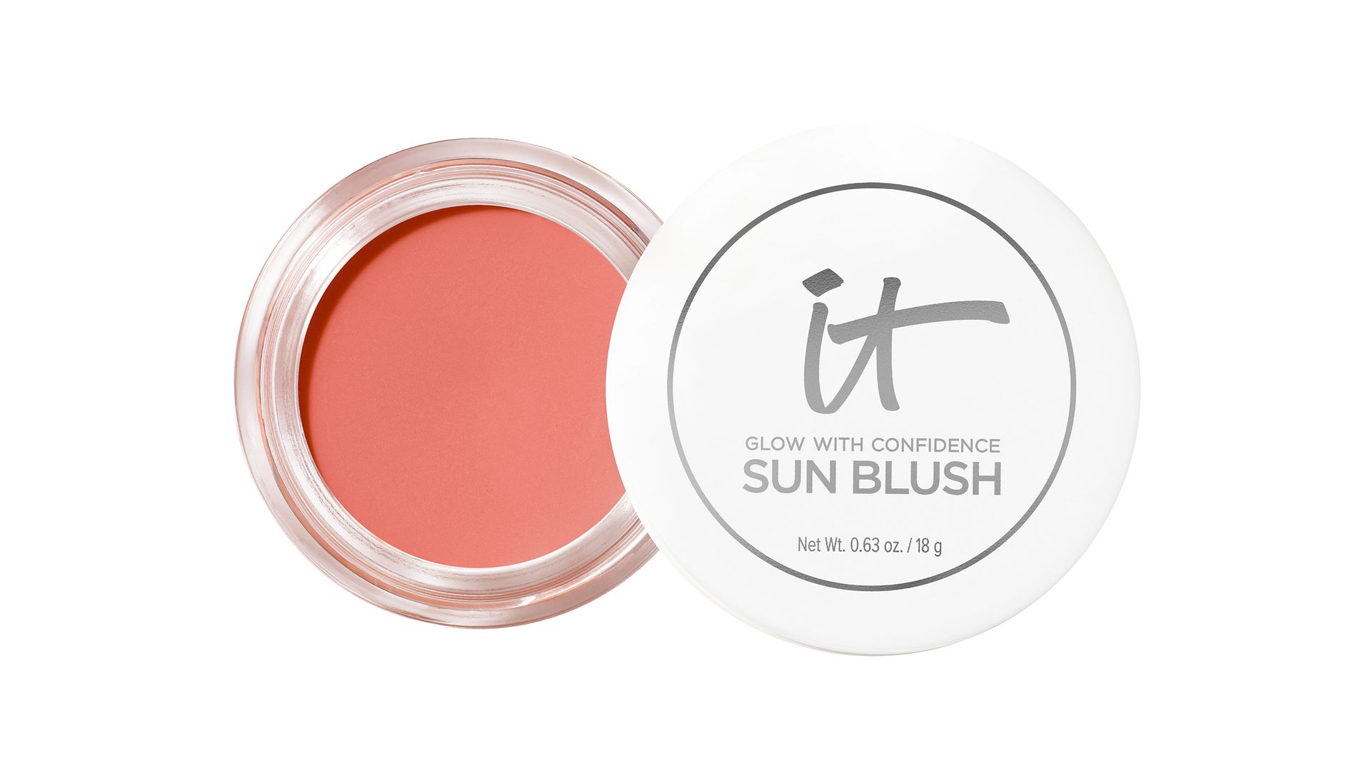 En crema y tratante: Glow With Confidence Sun Blush (23,99 €), de It Cosmetics