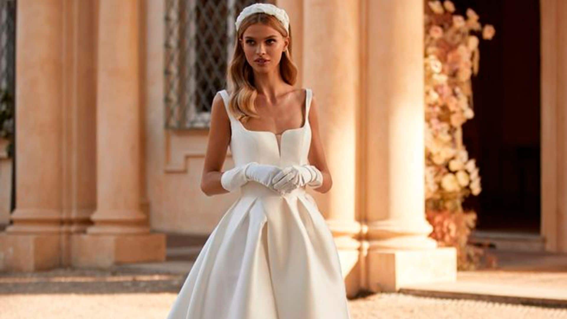 Looks de novia con guantes asi se lleva la tendencia del invierno