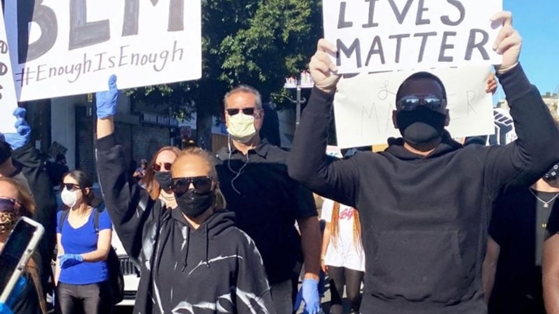 Jennifer Lopez y Alex Rodriguez se unen a las protestas contra el racismo