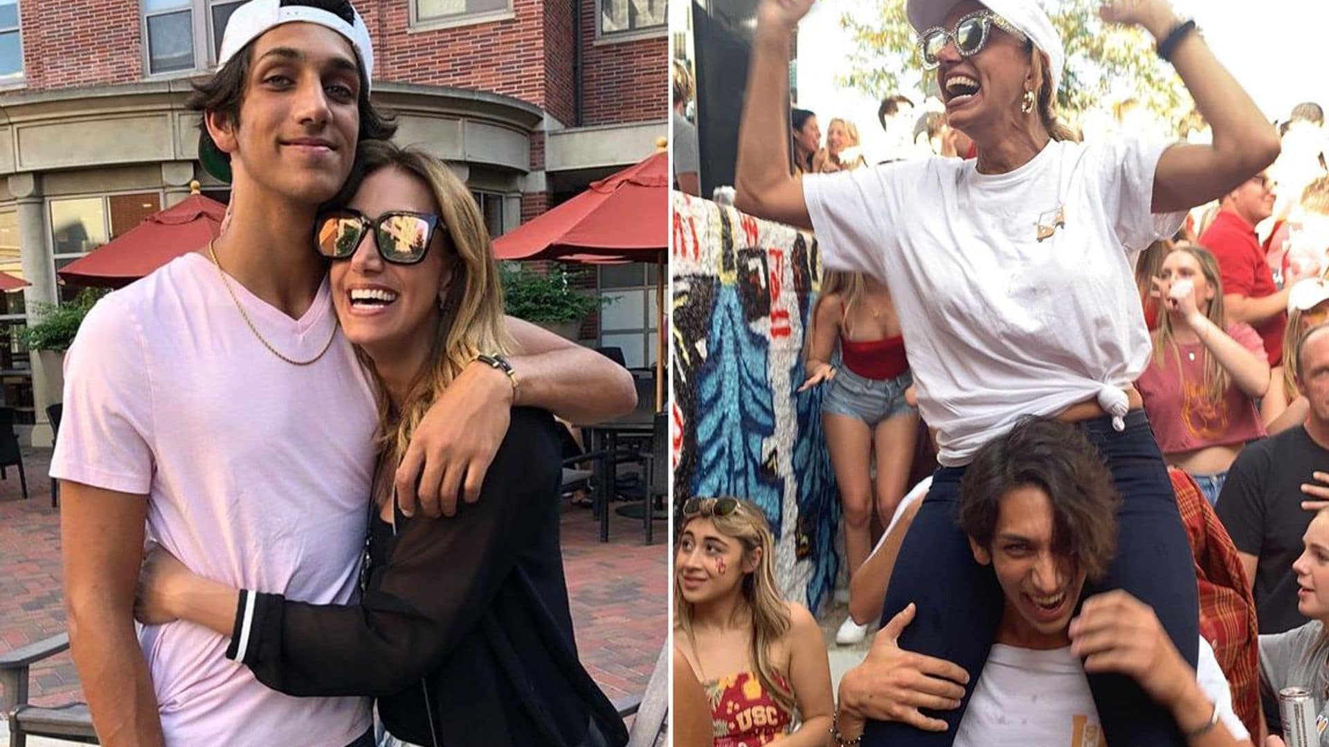 Lili Estefan en el fin de semana más divertido junto a su hijo Lorenzo