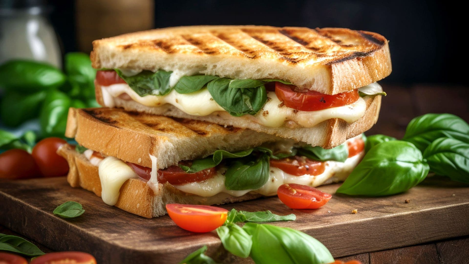 Sándwich 'Caprese'