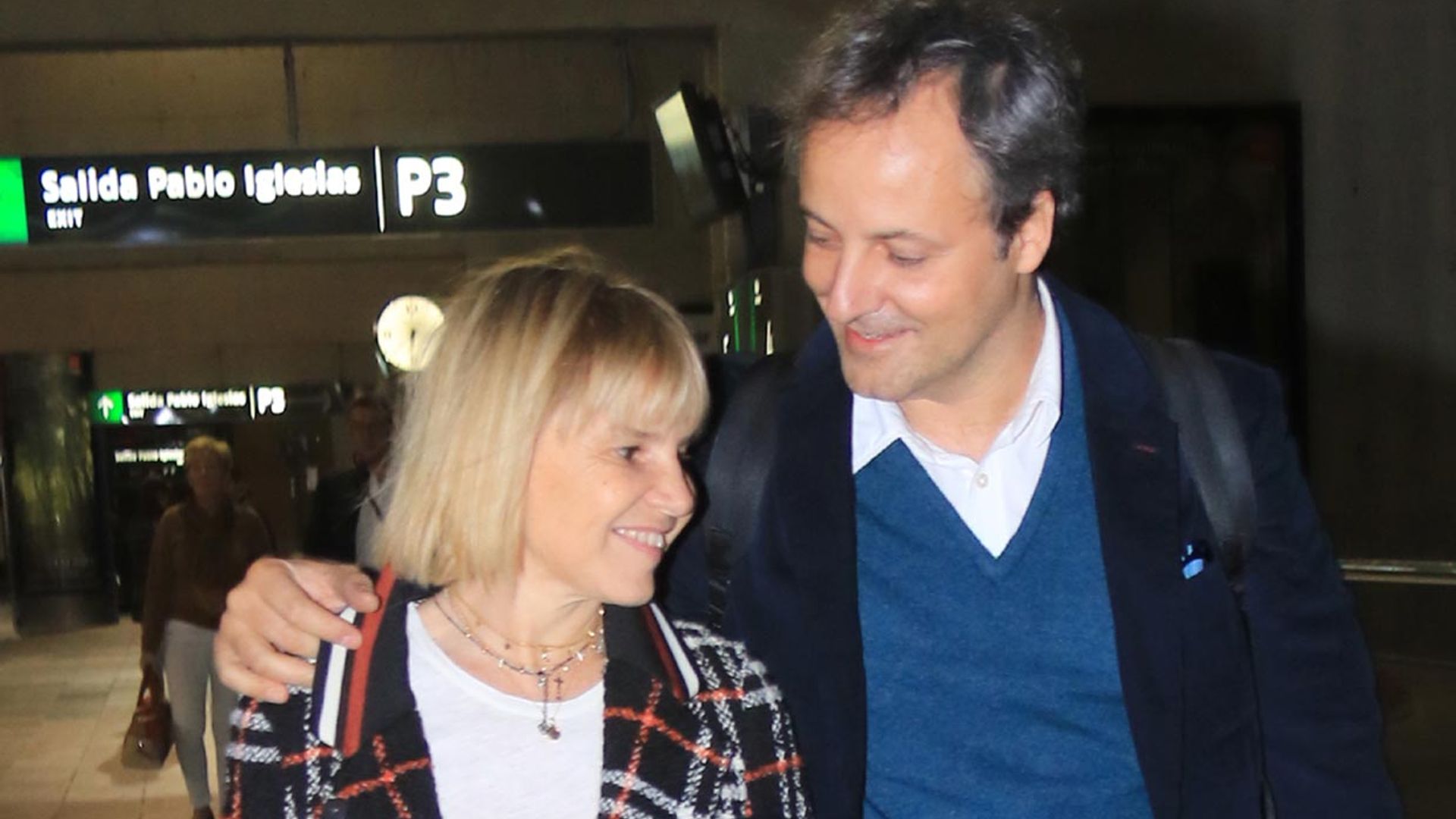 Un beso y un 'te quiero'... La espontánea declaración de Eugenia Martínez de Irujo a Narcís Rebollo