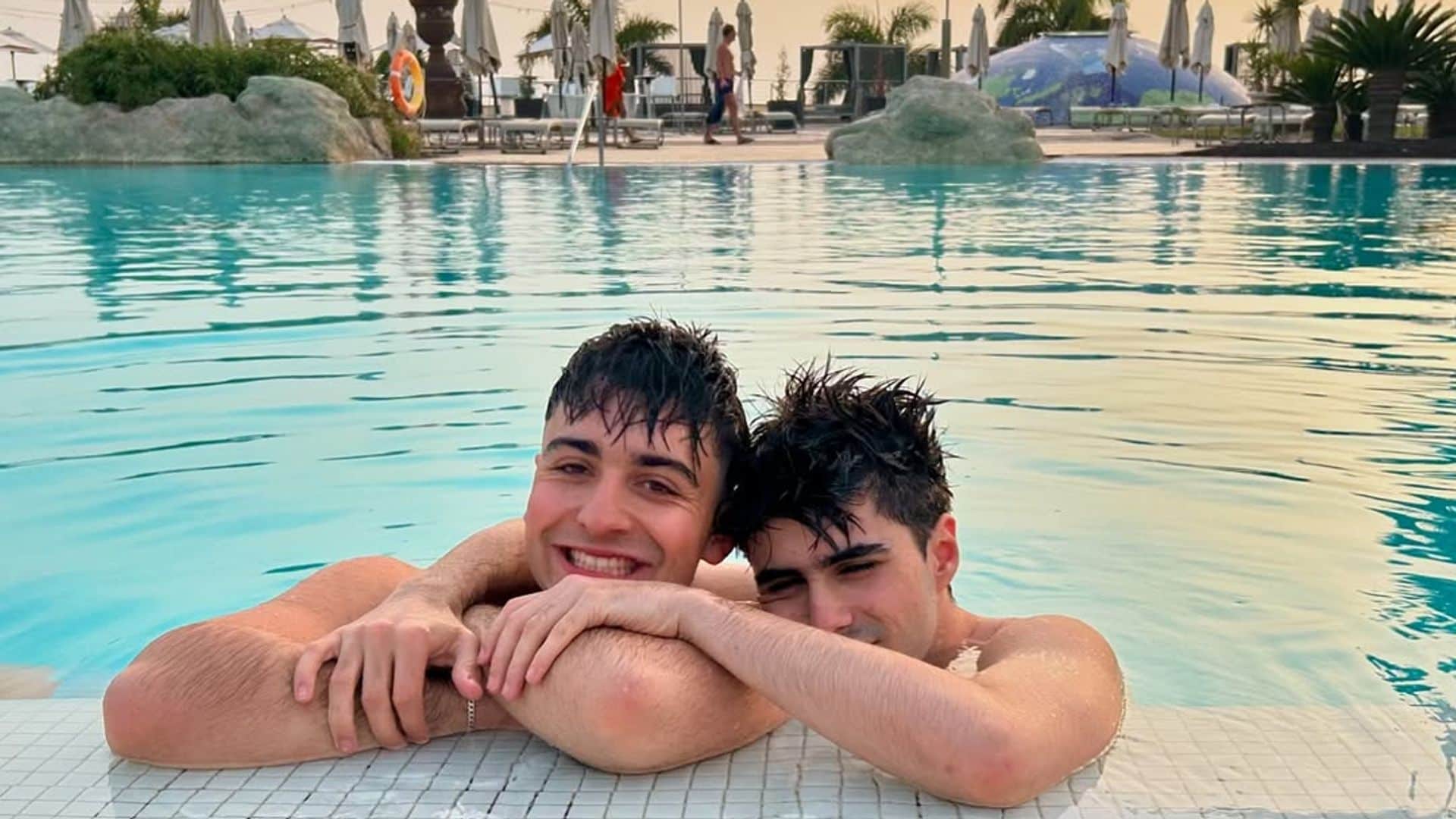 Imagen de la pareja en redes sociales