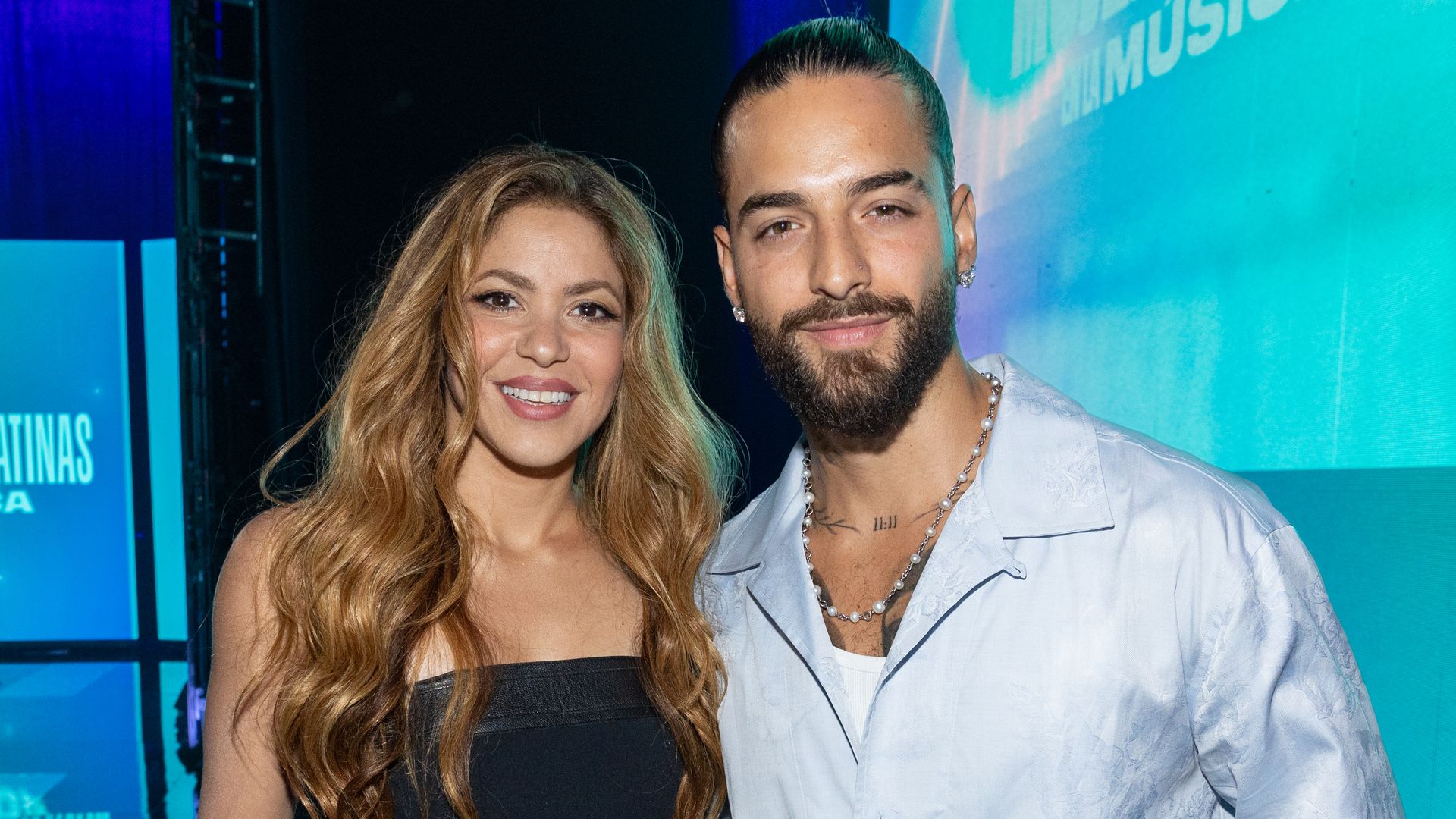 Shakira y Maluma encienden el escenario durante el primer concierto de la cantante en Medellín
