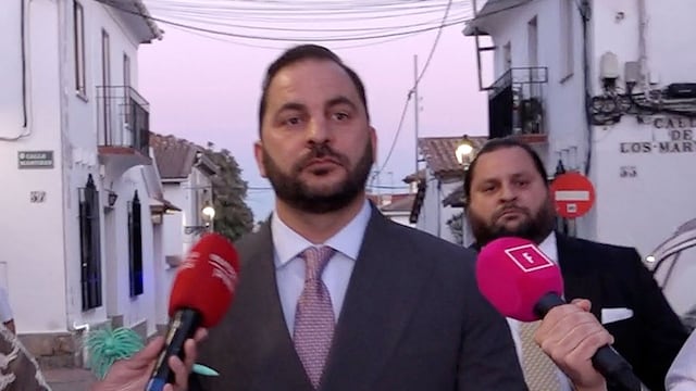 Antonio Tejado en la confirmación de su hijo