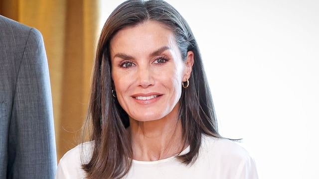 Primer plano de la reina Letizia